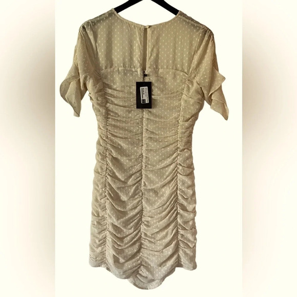 NEW Beauty & Grace Cream Dress, Size Medium - Picture 2 of 9